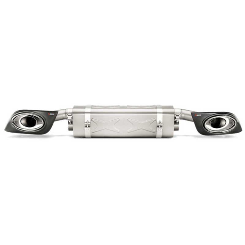 Echappement Final Akrapovic Slip-On pour PORSCHE 911 (991)  3.8 Turbo 520cv