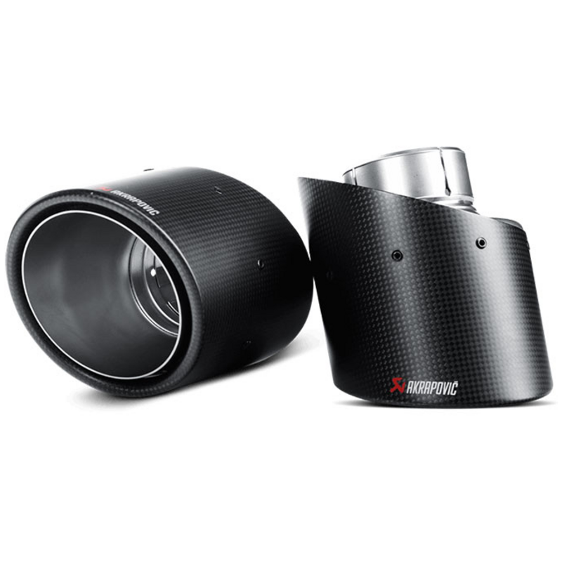 Embouts d'échappement Akrapovic  Carbon
