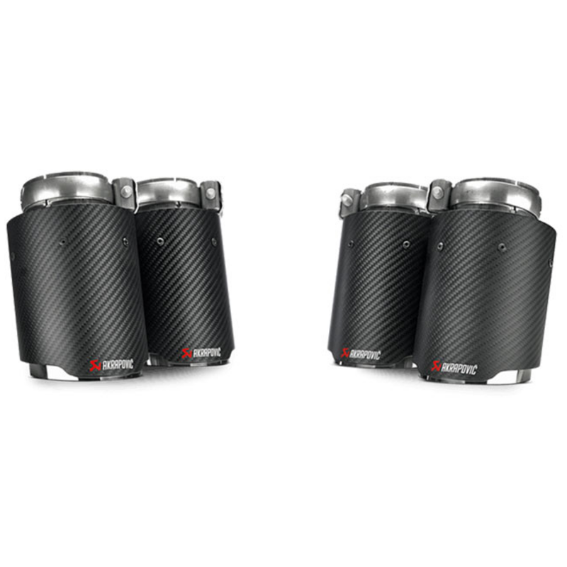 Embouts d'échappement Akrapovic  Carbon pour BMW 3 (F30, F80)  M3 431cv