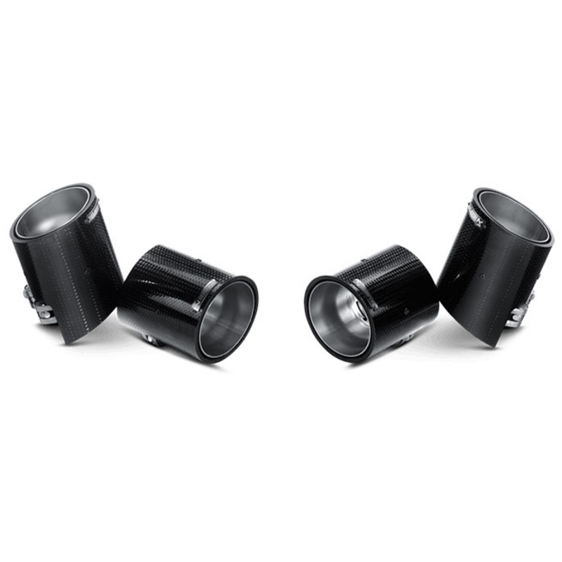 Embouts d'échappement Akrapovic  Carbon