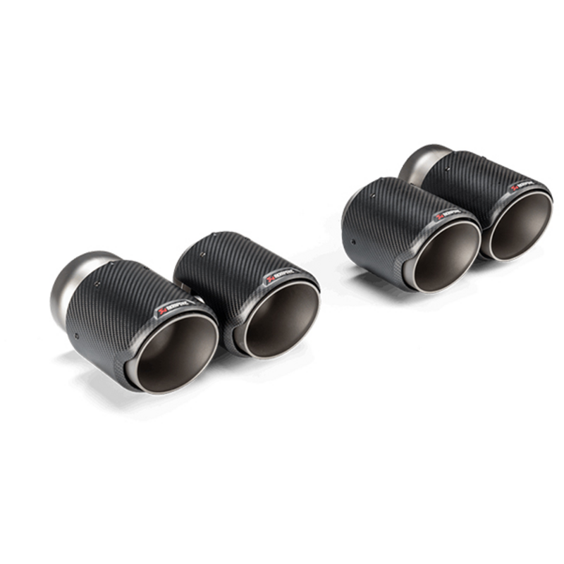 Embouts d'échappement Akrapovic  Carbon pour BMW 4 Coupé (G22, G82)  M4 480cv