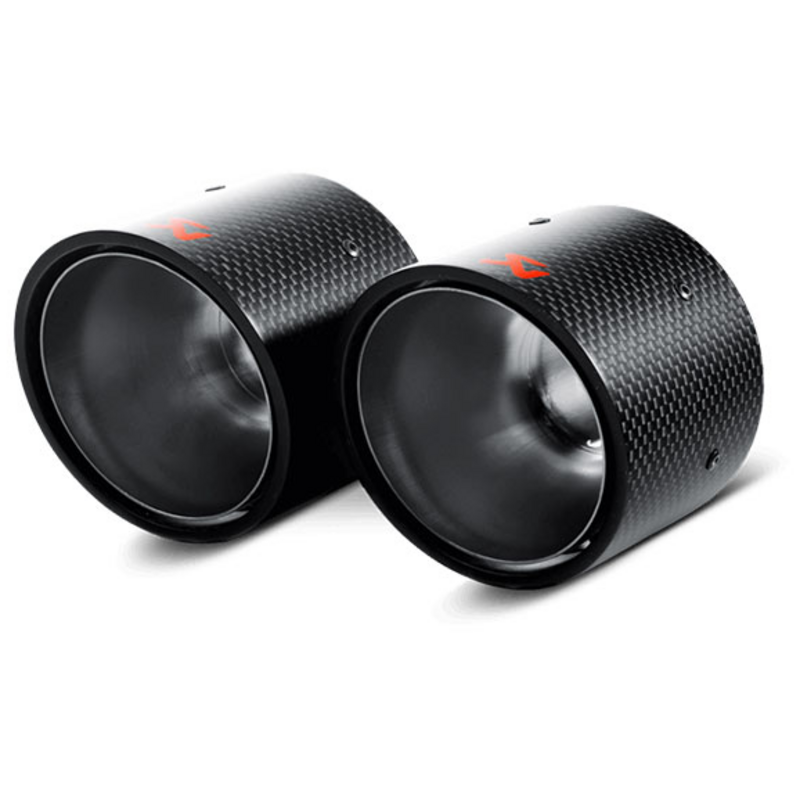 Embouts d'échappement Akrapovic  Carbon pour MINI MINI (R56)  John Cooper Works 211cv