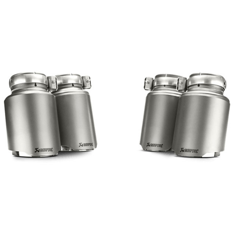 Embouts d'échappement Akrapovic  Titan