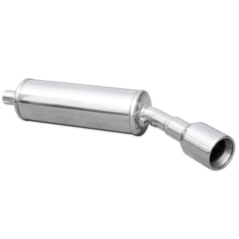 Echappement Final Inoxcar  102mm Rolled pour VW GOLF I Cabriolet (155)  1.8 95cv