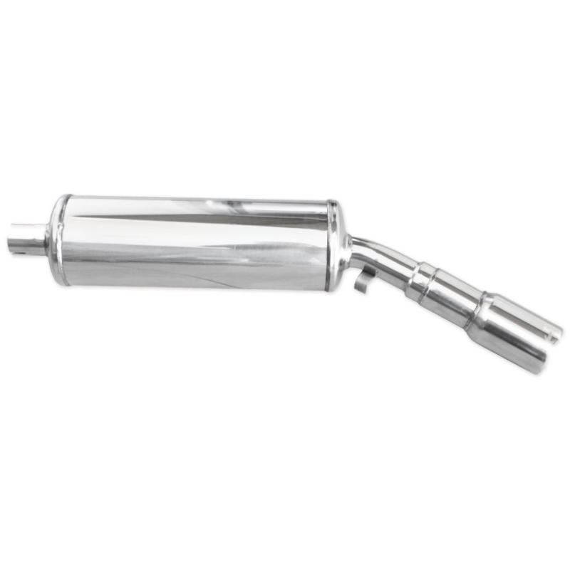Echappement Final Inoxcar  80mm Rolled pour VW GOLF I Cabriolet (155)  1.8 95cv