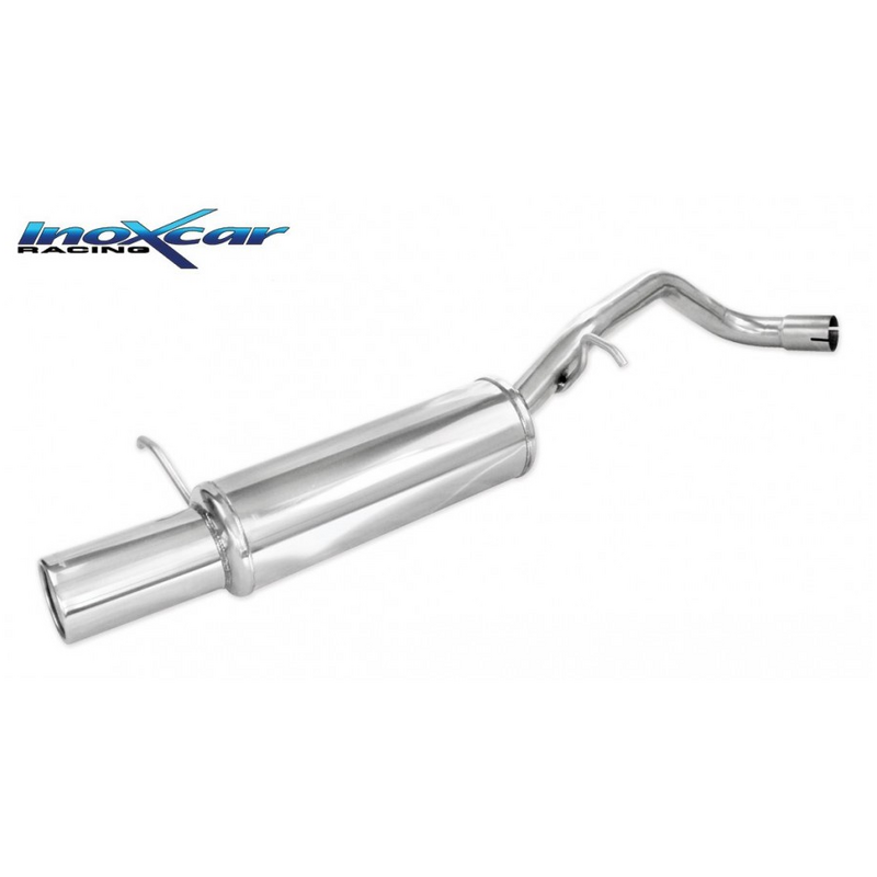 Echappement Final Inoxcar  102mm Rolled pour VW POLO IV (9N_, 9A_)  1.4 16V 101cv