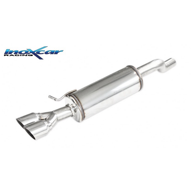 Endschalldämpfer Inoxcar  ESD 2x80 Racing Look	 für VW POLO VI (AW1, BZ1, AE1)  2.0 GTI 200ps