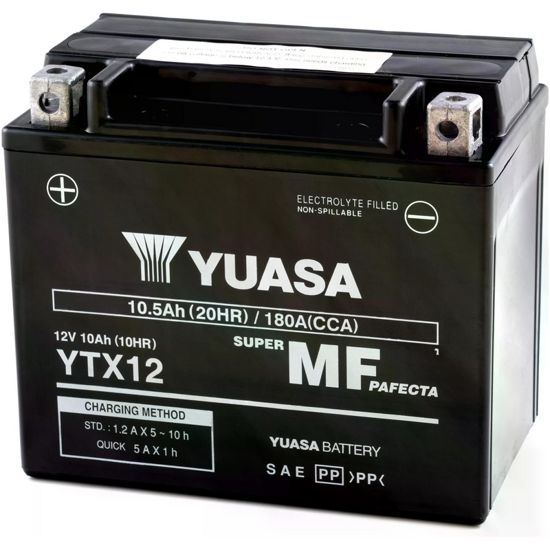 Batterie Yuasa YTX12  12V 10.5Ah  