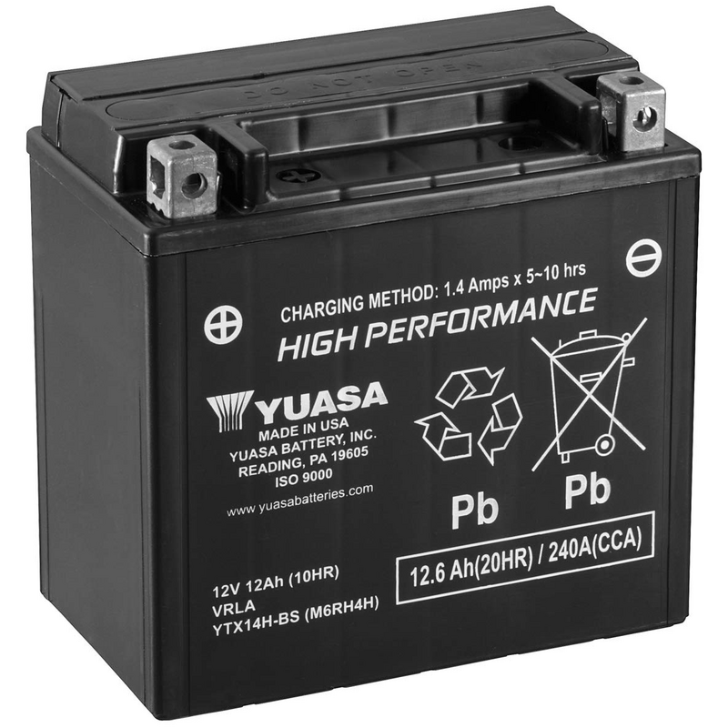 Batterie Yuasa YTX14H  12V 12.6Ah  