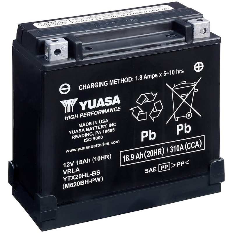 Batterie Moto Yuasa YTX20HL  12V 18.9Ah  