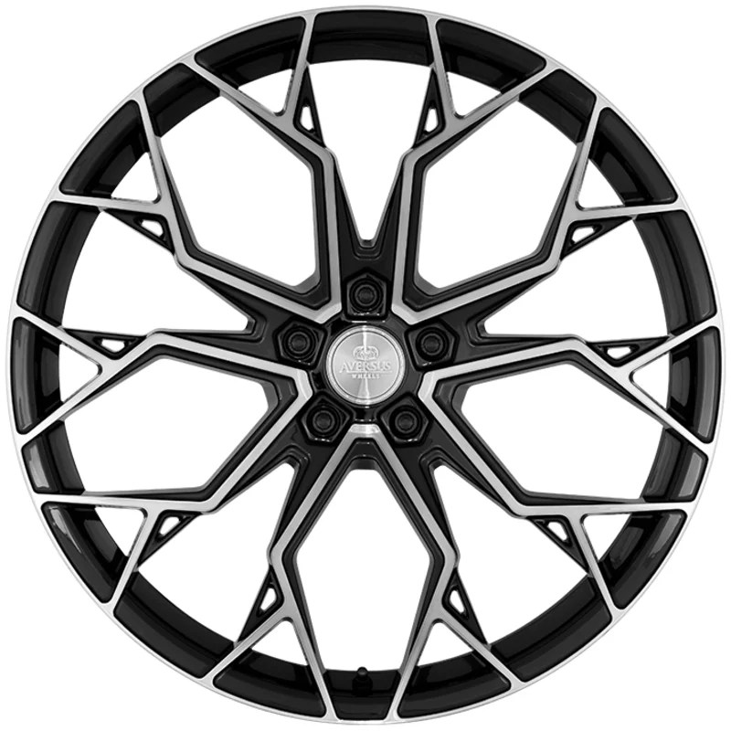 Aversus Darkforce 12.0x22 5x130 ET62 GLANZ-SCHWARZ POLIERT Felgen