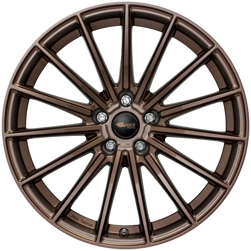 Felgen Brock B36 8.5x19 5x114.3 ET44 Bronze Copper Matt