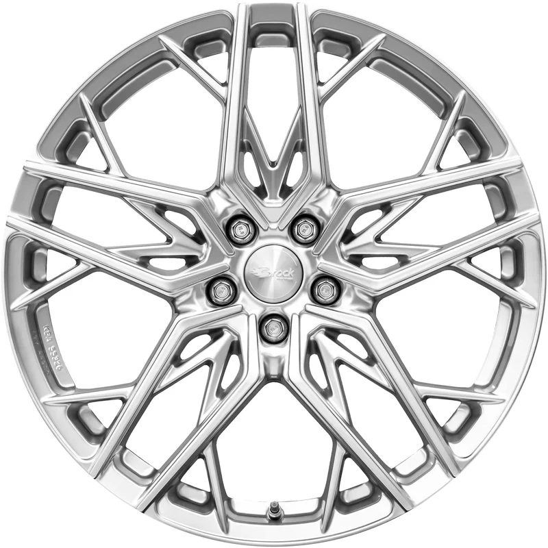 Felgen Brock B44 8.5x20 5x114.3 ET35 Hyper Silber