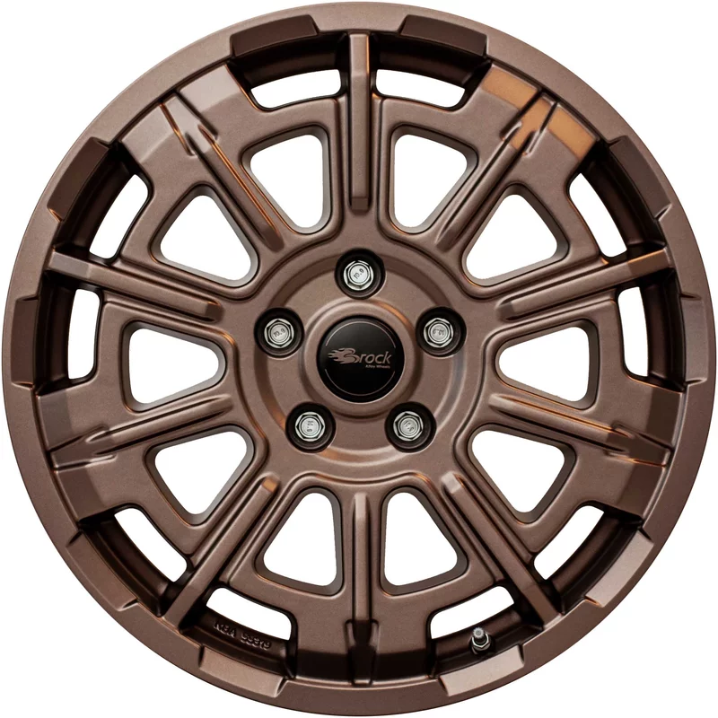 Felgen Brock B45 7.0x17 5x108 ET46 Bronze Copper Matt