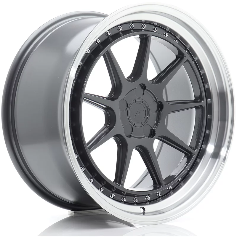 JR Wheels JR47 8.5x18 5x100 ET15 Hyper Gray Felgen