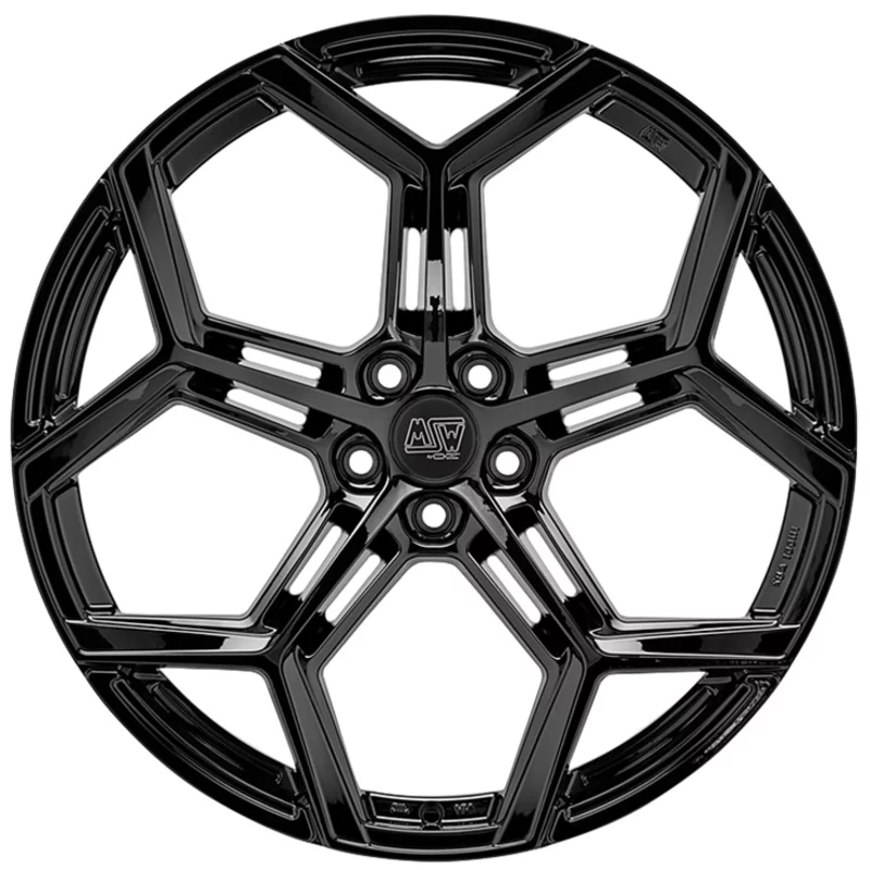 Felgen MSW 53 9.0x19 5x112 ET33 Gloss Black
