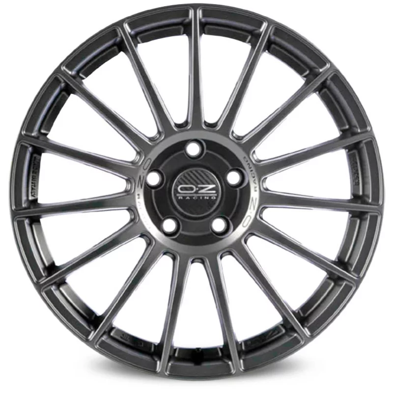 Felgen OZ SUPERTURISMO LM 9.5x19 5x112 ET30 Matt Graphite Silver Lettering