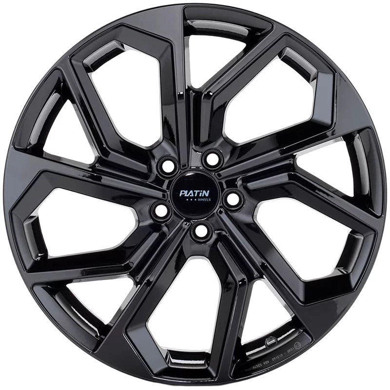 Platin P97 9.0x20 5x112 ET33 BLACK GLOSSY Felgen