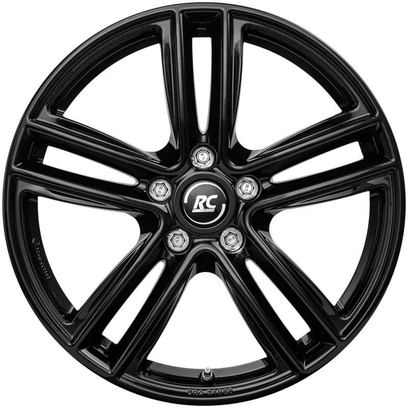 Felgen RC Design RC27 6.5x16 5x100 ET40 Schwarz Glanz