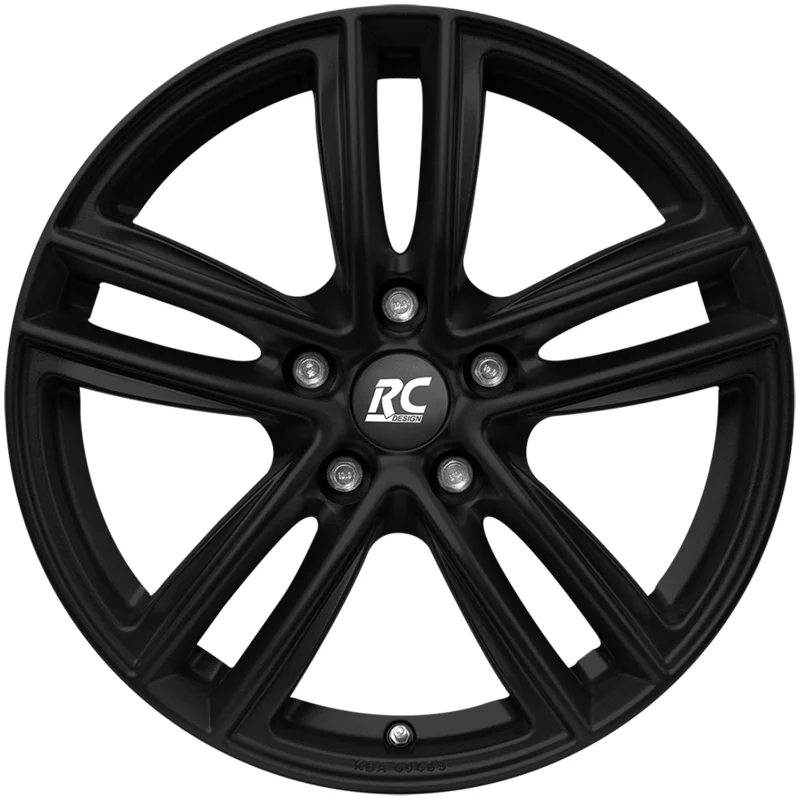 Felgen RC Design RC27 7.0x18 5x112 ET43 Schwarz Klar Matt