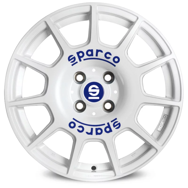 Felgen Sparco TERRA 7.5x17 5x114.3 ET45 White Blue Lettering