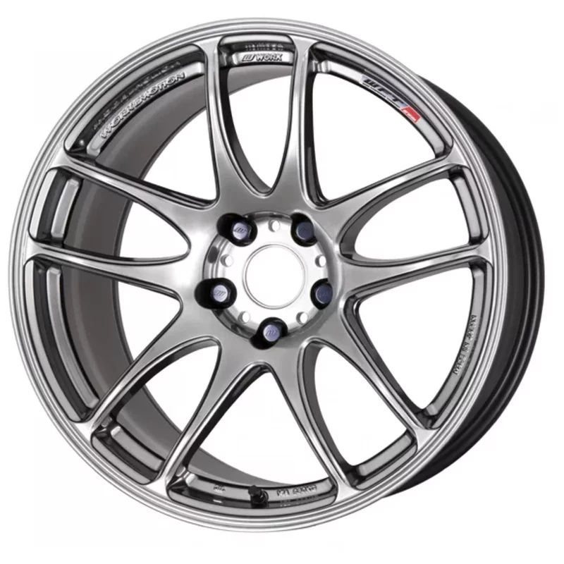 Work Emotion Kiwami 8.5x19 5x114.3 ET42 Glim Silver Felgen